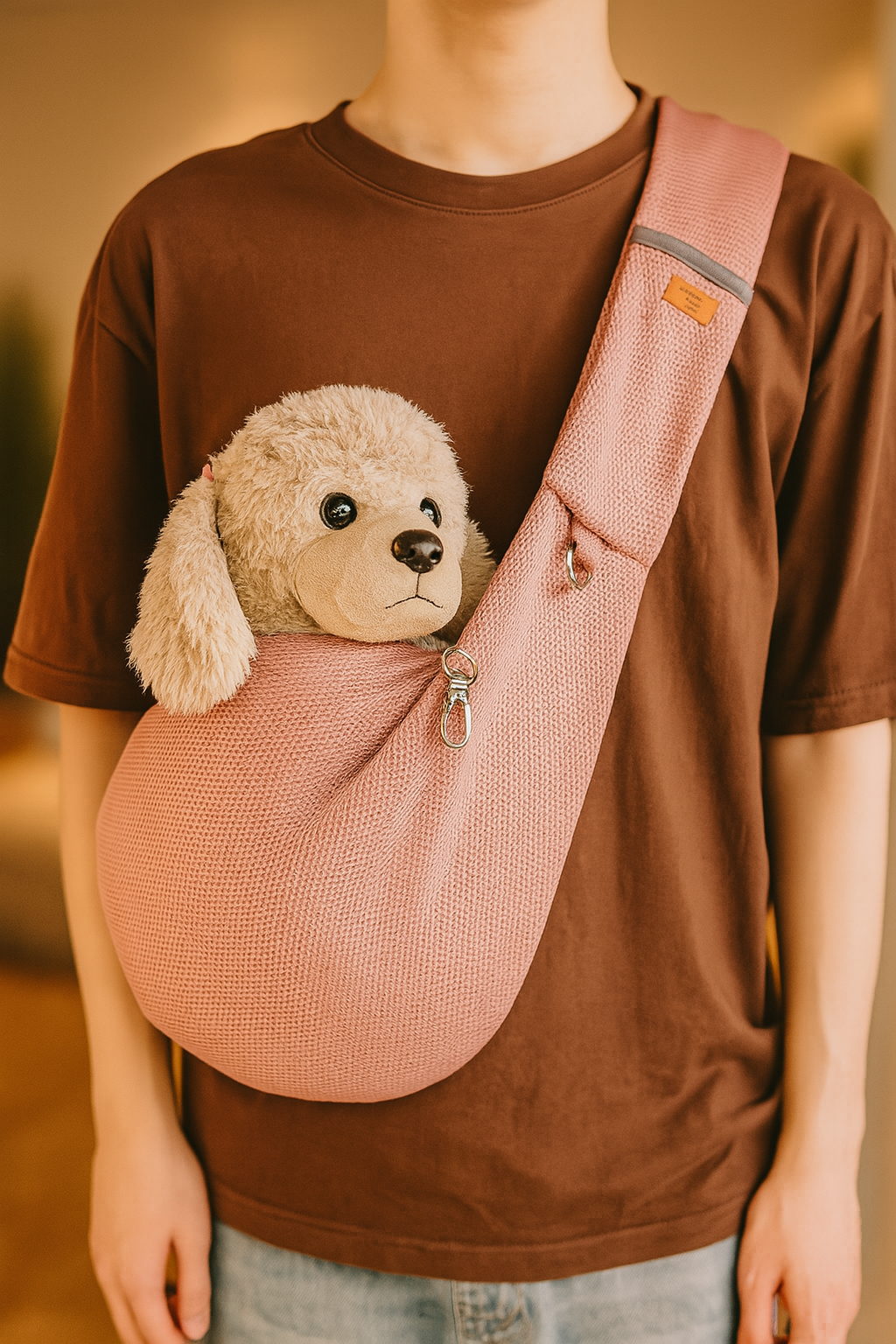 Breathable Pet Sling for Travel
